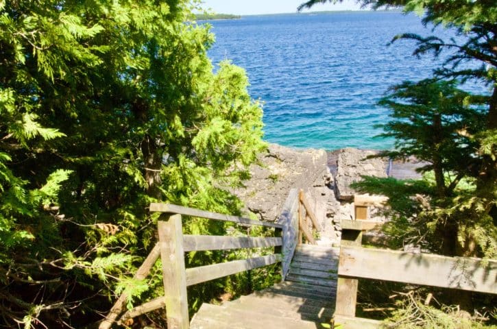 waterfront, cottage, rental, bruce anchor, motel, Georgian bay, tobermory